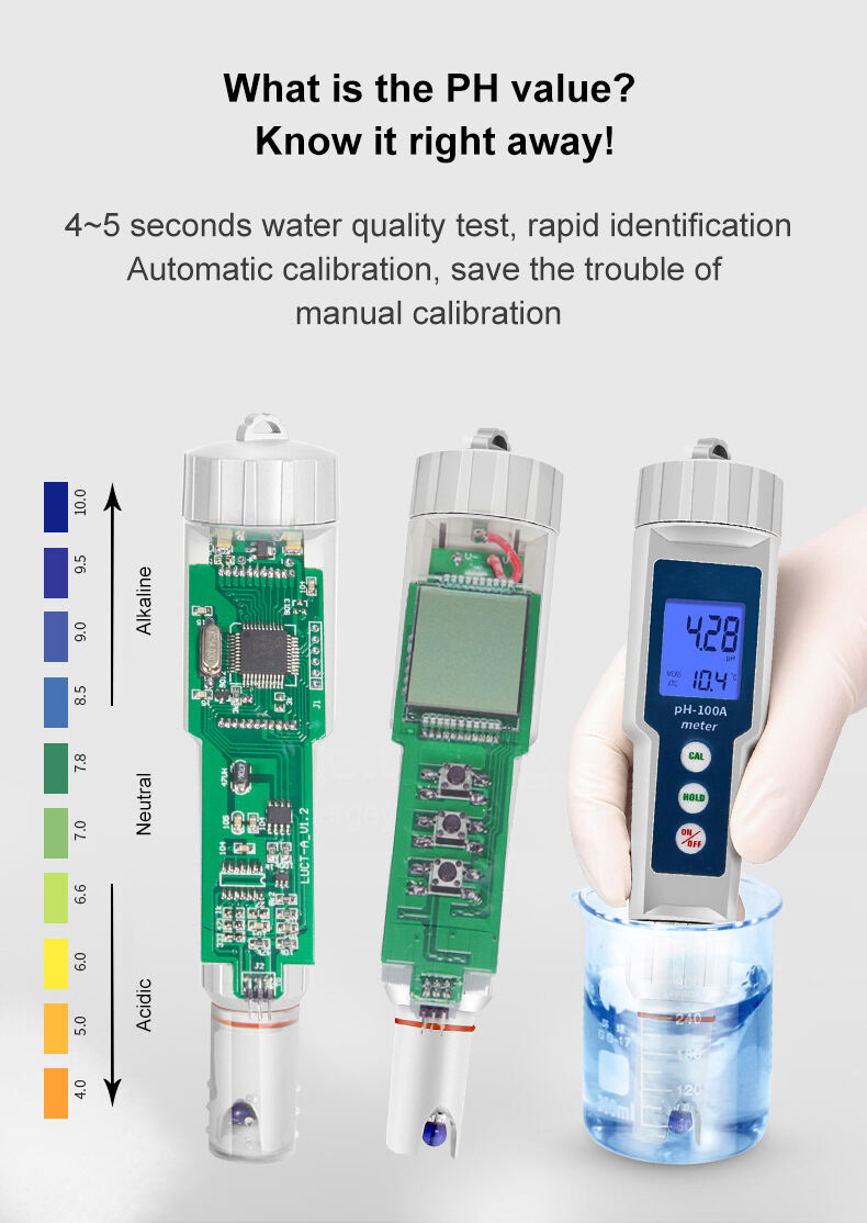 Pen type portable PH meter PH-10 details