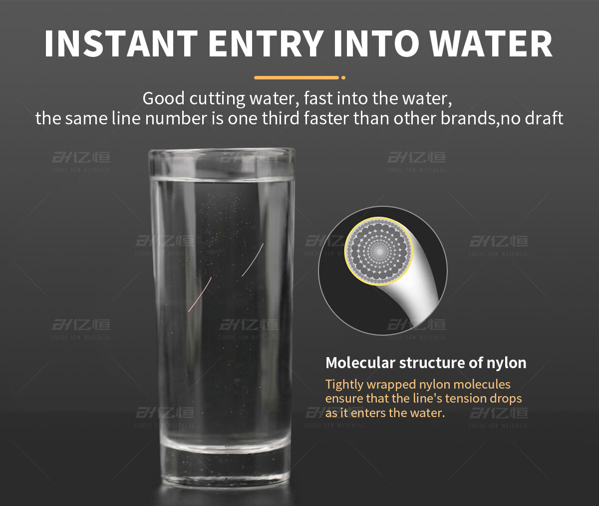 Instant entry into water