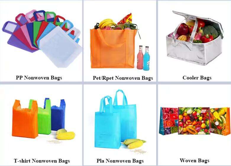 Recyclable Round Corner Eco Friendly Custom Logo Printed Shopping Tote Bag Non-Woven Bag supplier