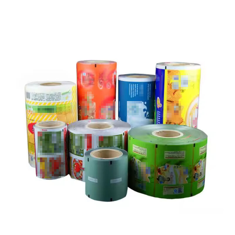 High quality food packaging aluminum foil laminated sachet roll film pouch, aluminum foil roll