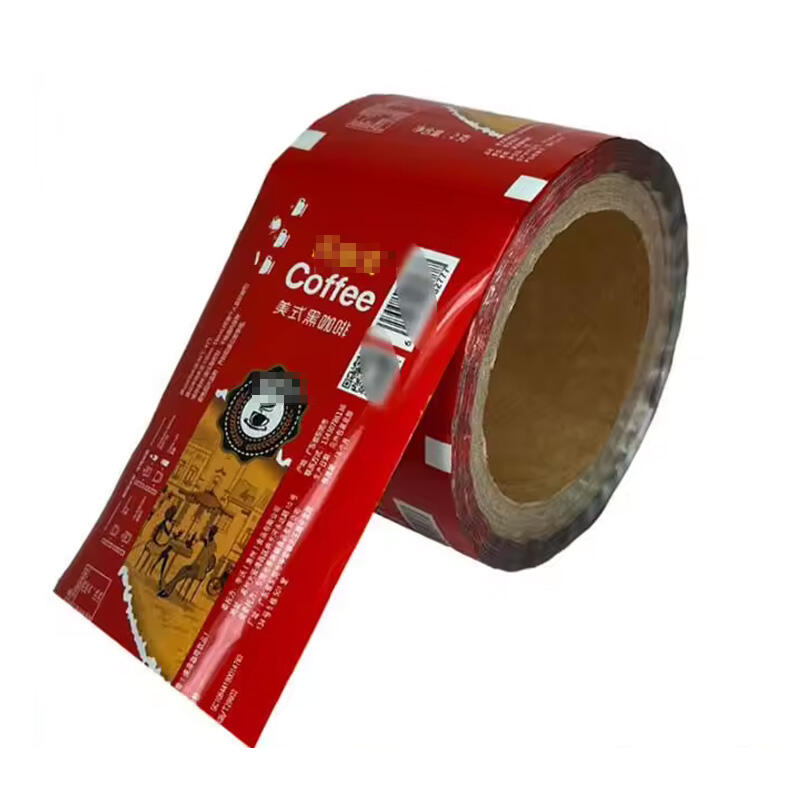 Aluminum Foil Laminated Bags Film Roll for Coffee Tea Sachet Packaging Film