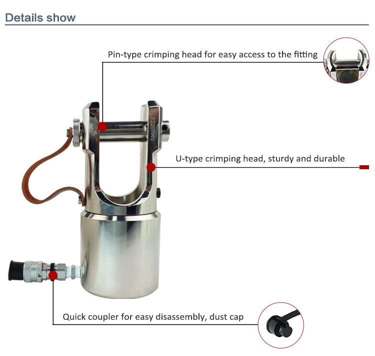 PCS-45 Hydraulic Crimping Head 45t details