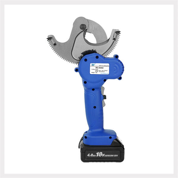 Increased productivity and enhanced performance with a hydraulic cable cutter.