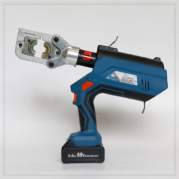 Get the Job Done Faster and Easier with Battery Powered Crimping Tool