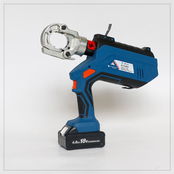 Say Goodbye to Hand Crimping with Battery Powered Tool