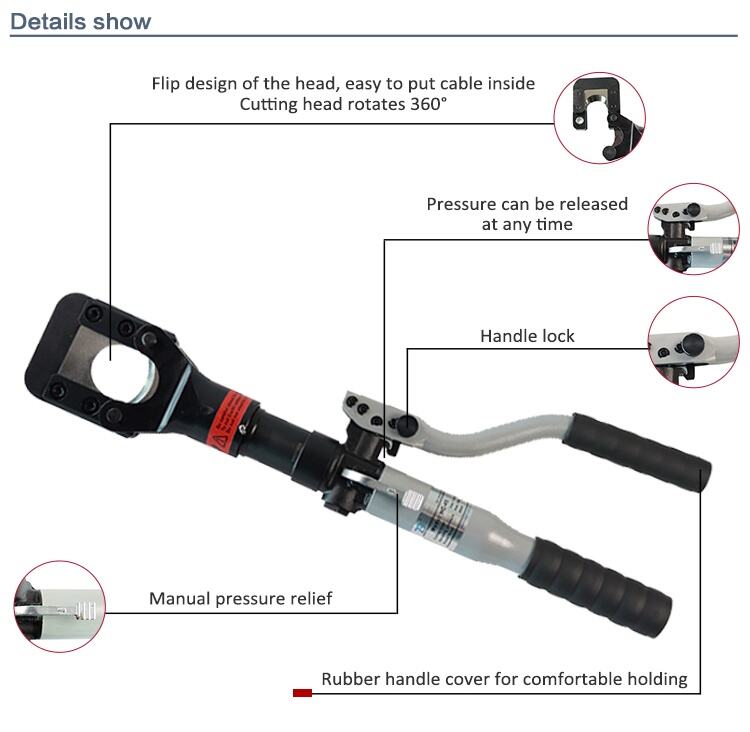 HC-45 Hand-operated Hydraulic Cutting Tool 6t factory