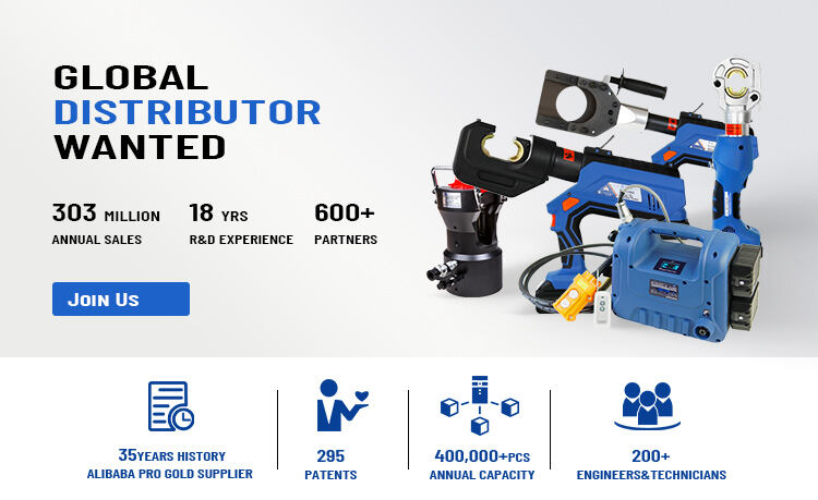 EMP-2232 Portable 22KN Stainless Steel Cooper Pipe Battery Powered Hydraulic Crimping Tool supplier