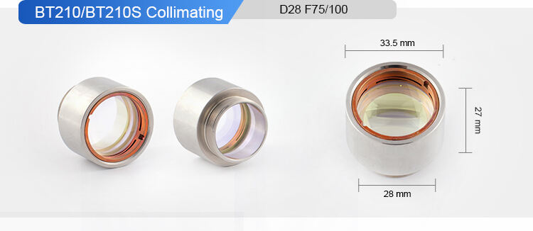 ZP Laser Equipment Parts Assembly D28 D30 D37 Collimating And Focusing Optical Lens supplier