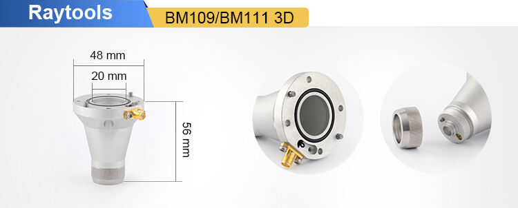 ZP  fiber laser nozzle connector  BT210s/BM112 3D/BM109/BM111 3D laser head capacitive sensor for laser cutting head manufacture