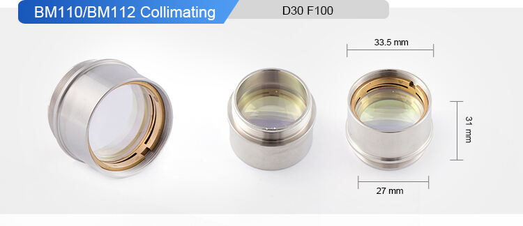 ZP Laser Equipment Parts Assembly D28 D30 D37 Collimating And Focusing Optical Lens supplier