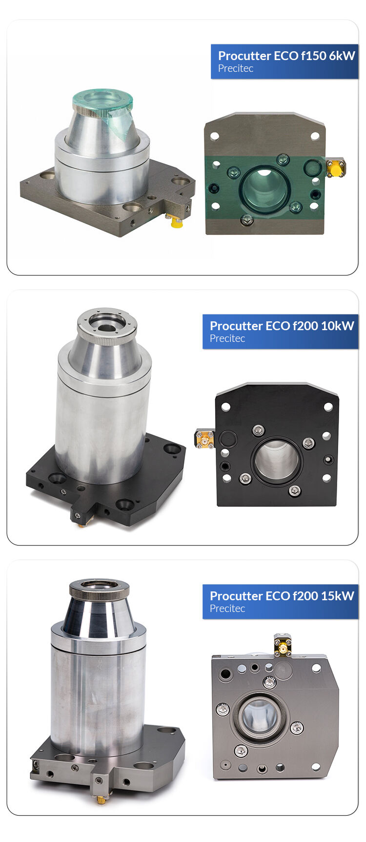 ZP Procutter ECO Capacitor Head For Precitec procutter ECO Nozzle Connector Sensor for Laser Cutting Machine supplier