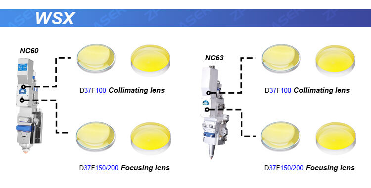 ZP D30 F100/F150/F200 Collimating Lens Focusing Lens for Precitec Bodor  manufacture