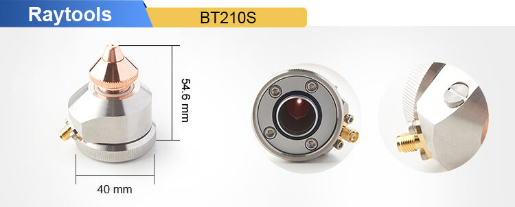 ZP fiber laser nozzle connector BT210/210s laser head capacitive sensor for laser cutting head factory