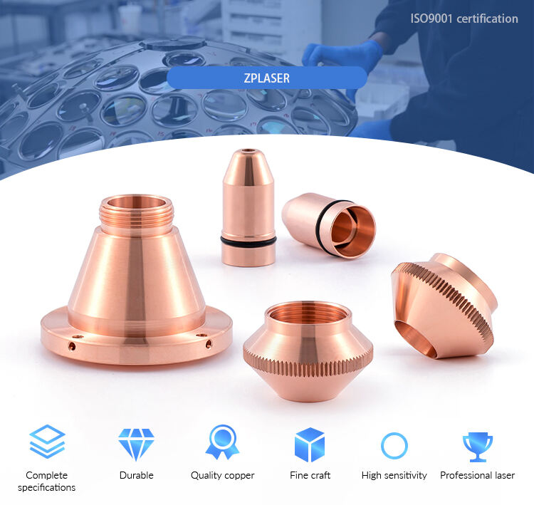 ZP Bullet Laser Cutting Nozzle For Laser Head factory