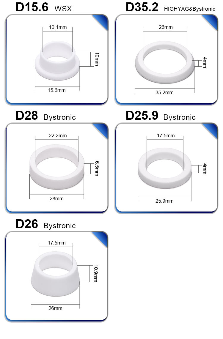 Trumpf Fiber Laser Ceramic Ring manufacture