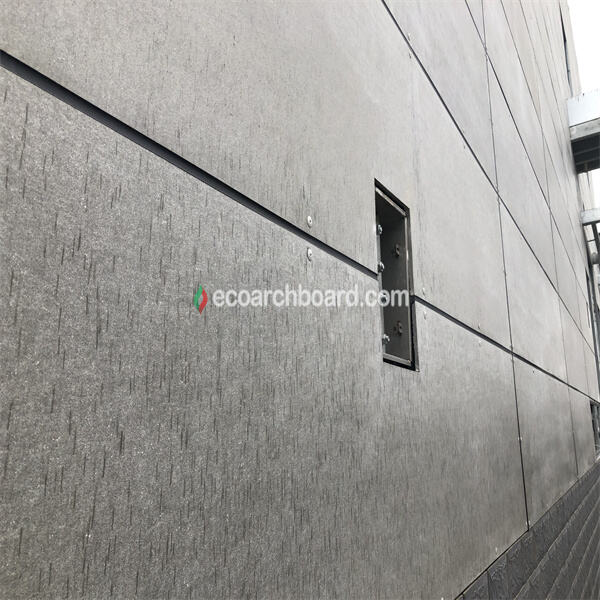 Vertical Fiber Cementum Siding numquam egreditur de Style