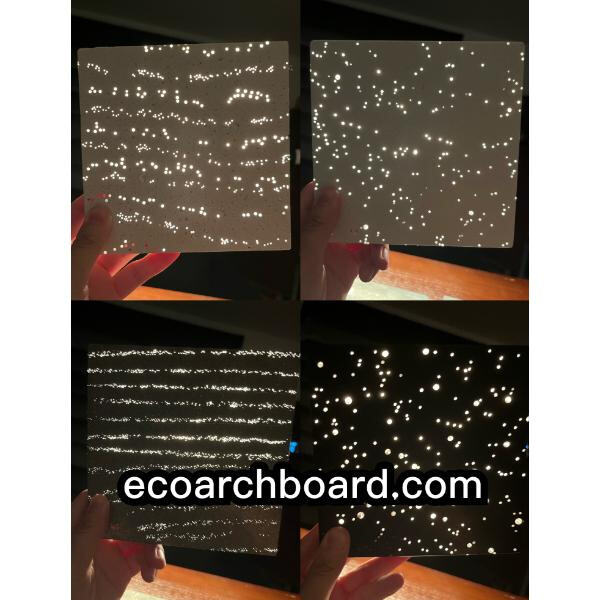 الجميل والعملي في لوح الإسمنت شبه الشفاف