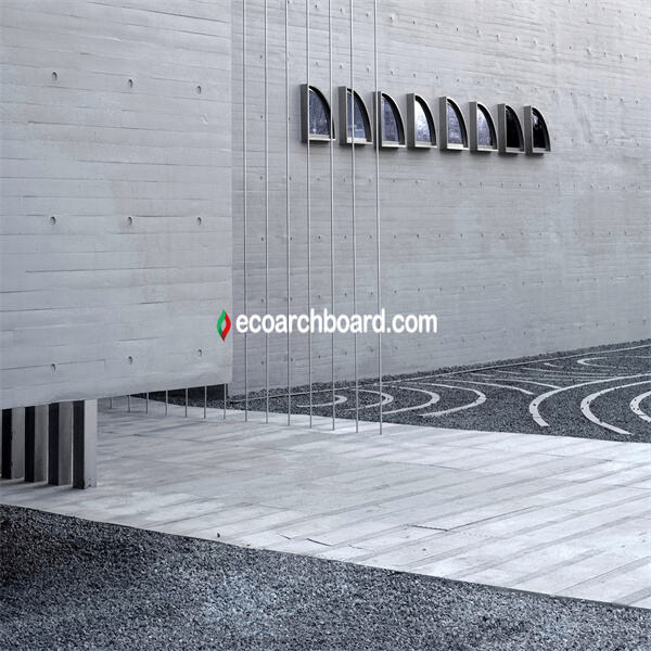 Transform boring outdoor spaces with decorative concrete wall panels