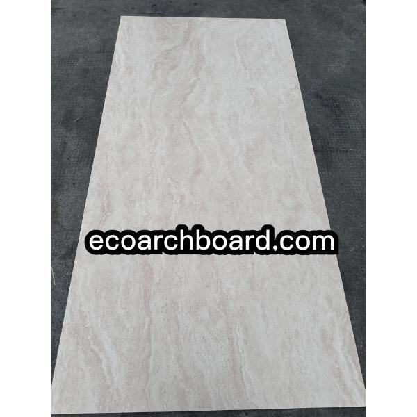 Create a stunning feature wall with travertine panels