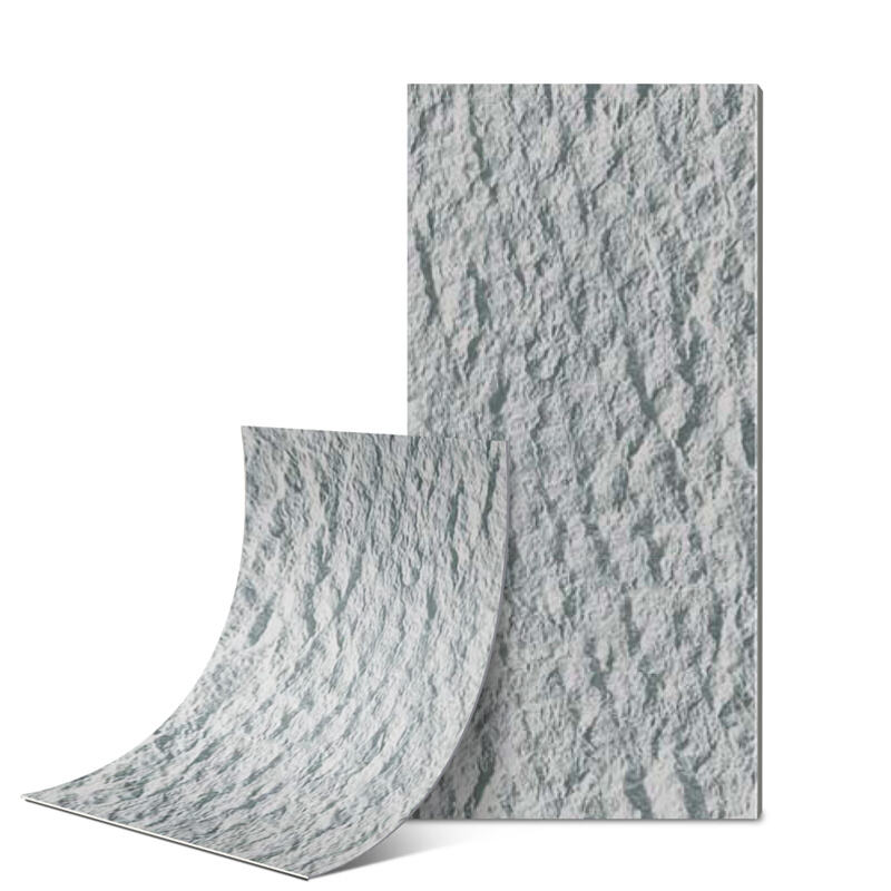 Flexible Ceramic Tile lunar Board Light Grey