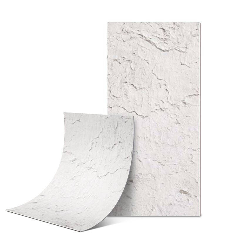 Flexible Ceramic Tile Continuous Stone Beige