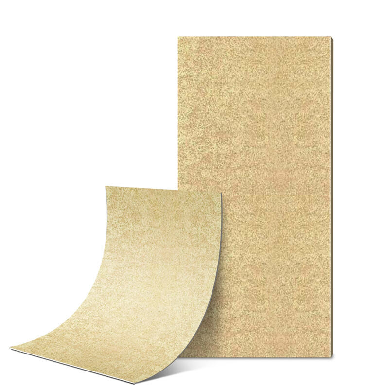 Flexible Ceramic Tile Foam Aluminum Board Golden
