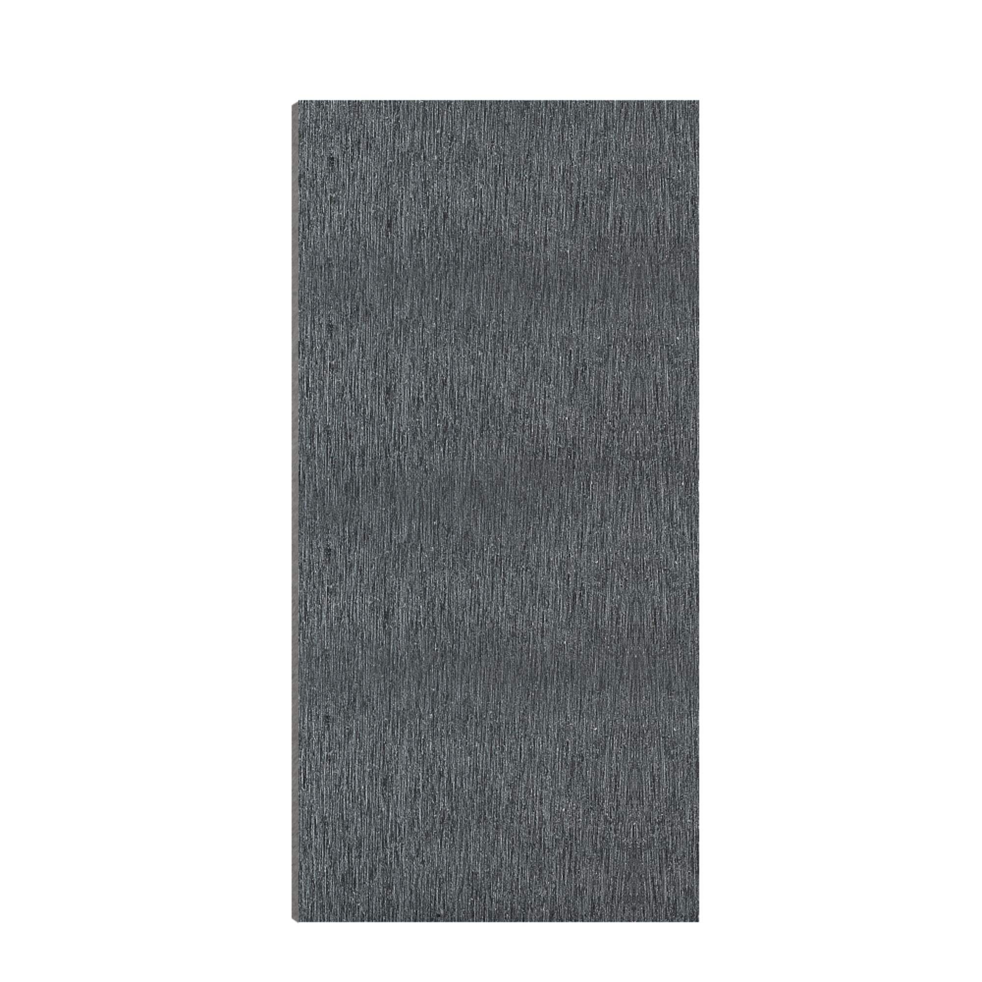 Fiber Cement Board Brushed Dark Grey