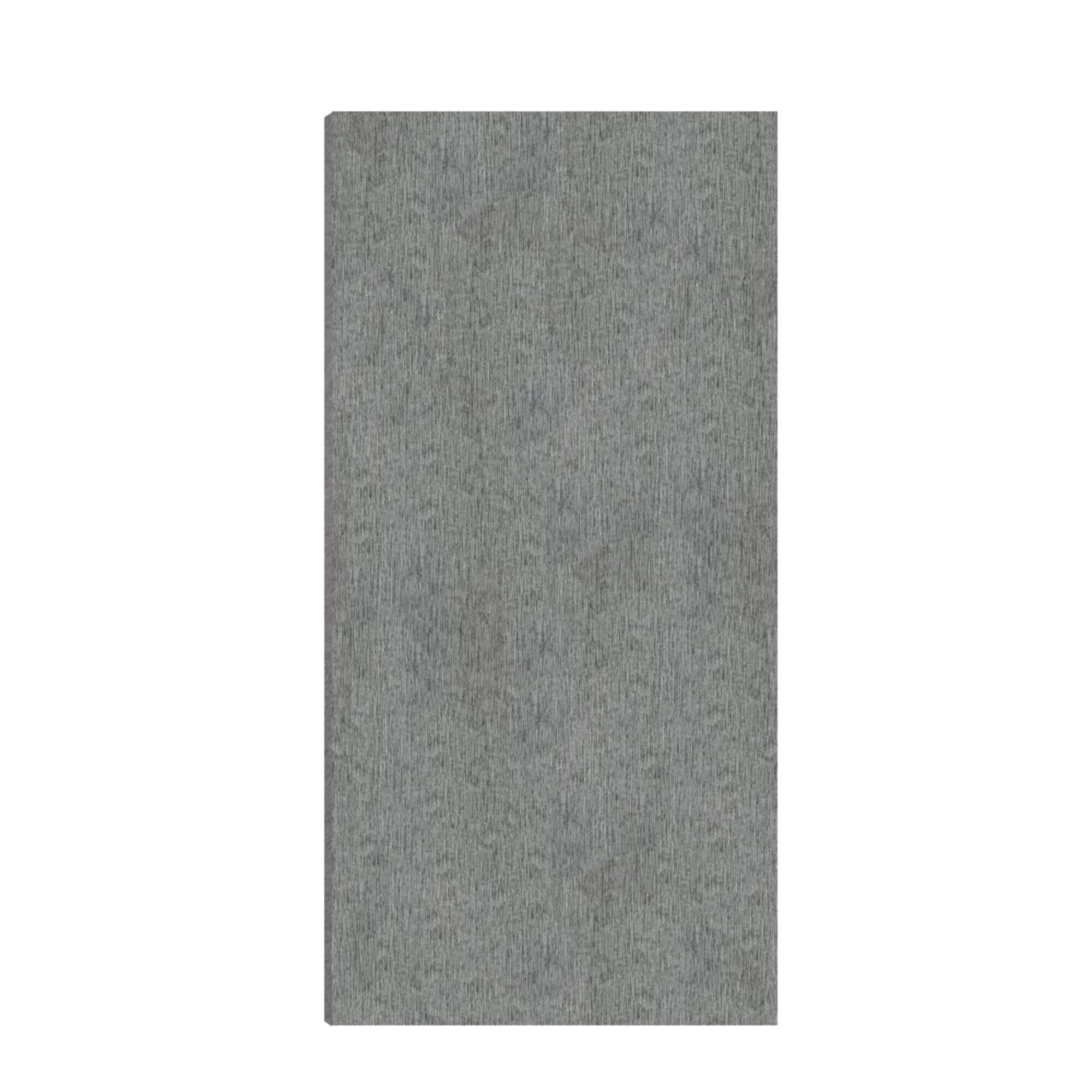 Fiber Cement Board Brushed Medium Grey