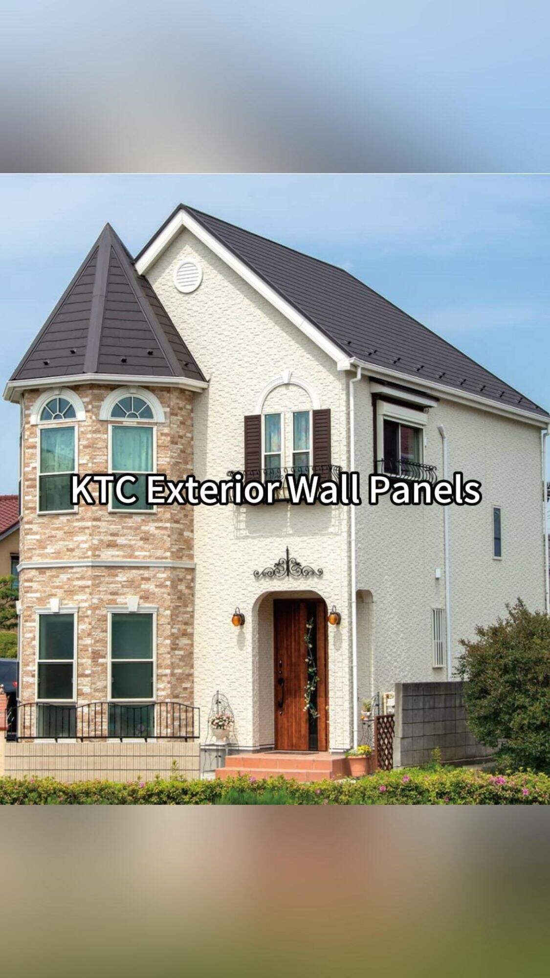 Self-cleaning KTC Exterior Panel
