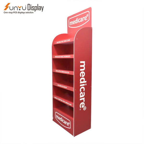 Customizable PVC display stand to fit your branding requirements
