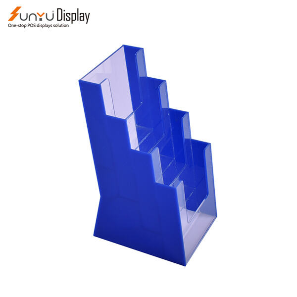 Durable and easy to clean plexi stands for long-term use