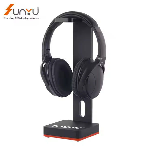 Showcase your favorite headphones with an eye-catching display