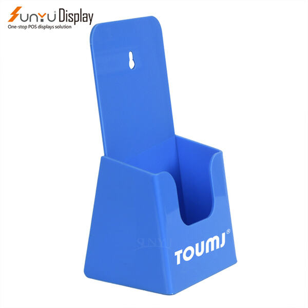 Say goodbye to messy counters with a leaflet display stand