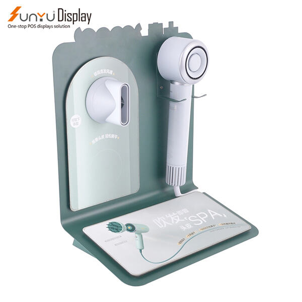 Versatile metal stands for showcasing merchandise in style