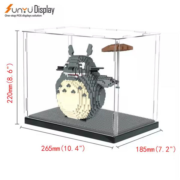 The perfect addition to any minimalist decor u2013 a square acrylic stand.