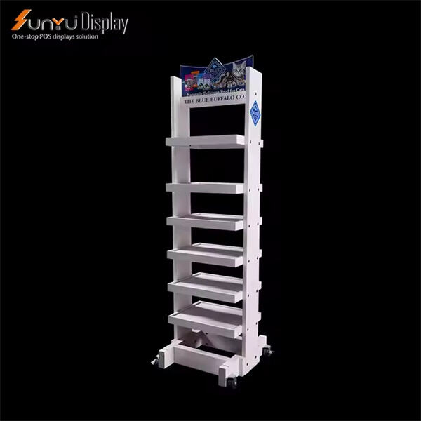 Transform Your Merchandising Displays with Durable Wooden Supermarket Racks