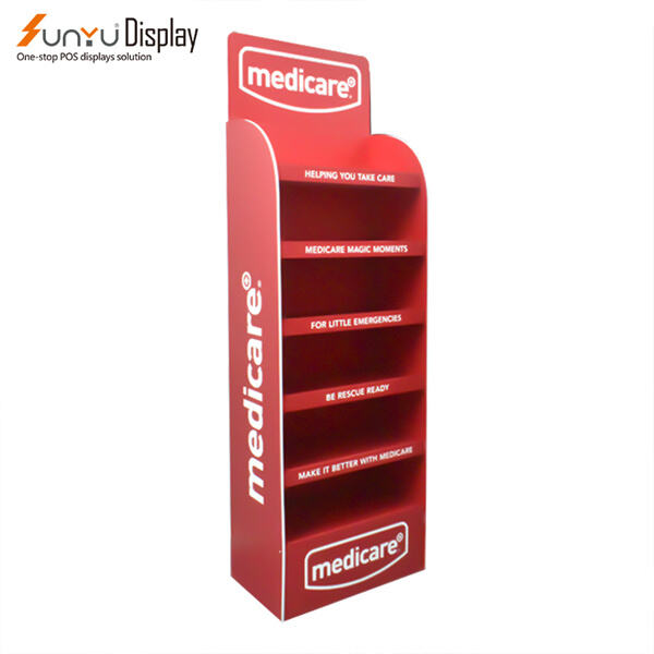 Budget-friendly PVC display stand for small businesses and startups