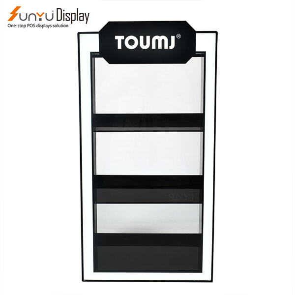 A Lighted Display Stand