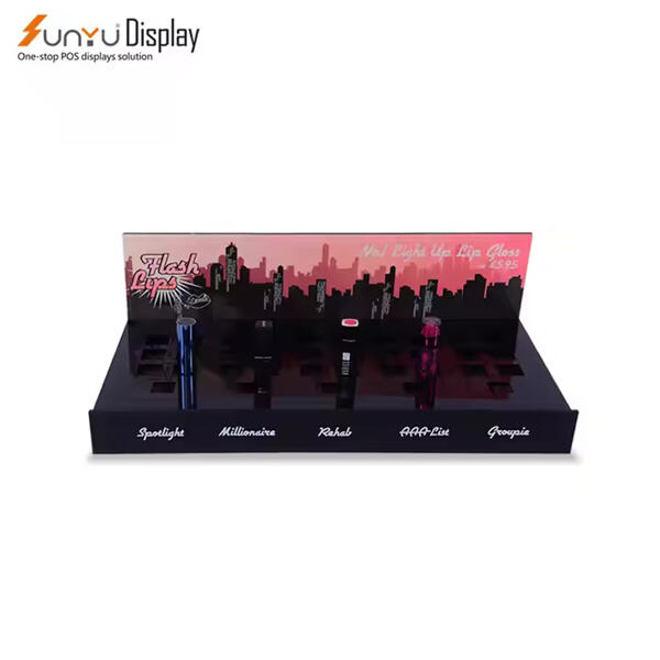 Optimisez l'espace de votre magasin grâce à des solutions de présentoirs à rouges à lèvres compactes et efficaces