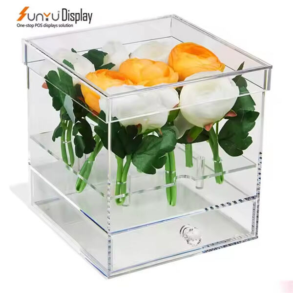 Display Your Blooms in Style with an Acrylic Flower Box