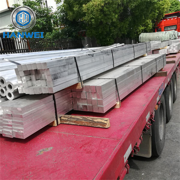 شريط ألومنيوم مسطح بقطر 40 مم لمشاريع البناء