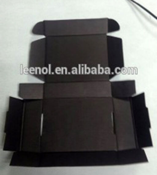 Leenol electronic esd packing box ESD black cardboard box supplier