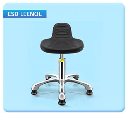 Chaise pivotante ESD multifonctionnelle pour bureau ou laboratoire avec un fournisseur à prix raisonnable