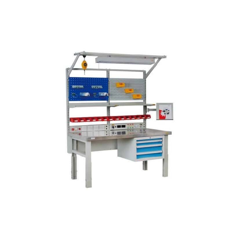 Laboratory workstation furniture esd electronic antistatic Stainless Steel Commercial workbench/cell phone repair workstation supplier