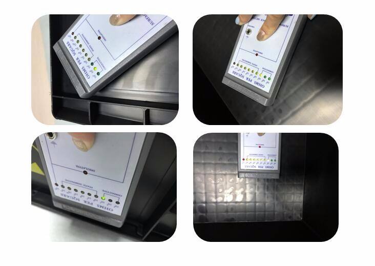 LEENOL-1513205  Can Be Customized Size Plastic Conductive PS Blister Tray Packaging Plastic Tray ESD Boxes Package Blister factory