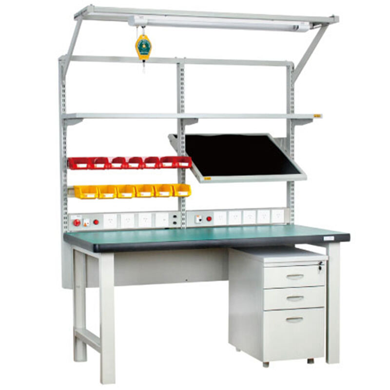 Leenol Load 1000 kg Steel heavy duty ESD workbench with drawers working bench worktable manufacture