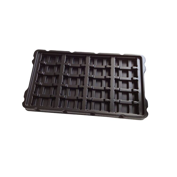 LEENOL-1513205  Can Be Customized Size Plastic Conductive PS Blister Tray Packaging Plastic Tray ESD Boxes Package Blister details