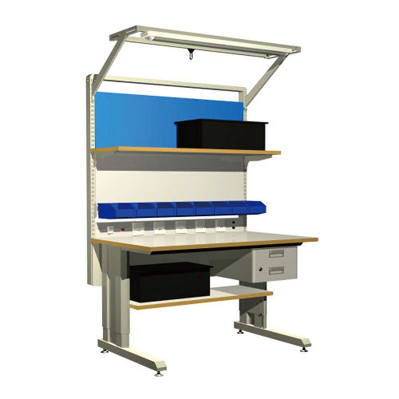 Packing workstation with side table and rolling line for mobile phone repairing details