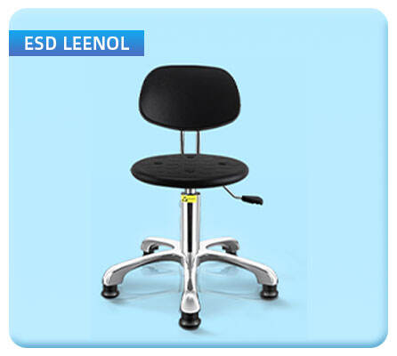 Chaise pivotante ESD multifonctionnelle pour bureau ou laboratoire avec un fournisseur à prix raisonnable