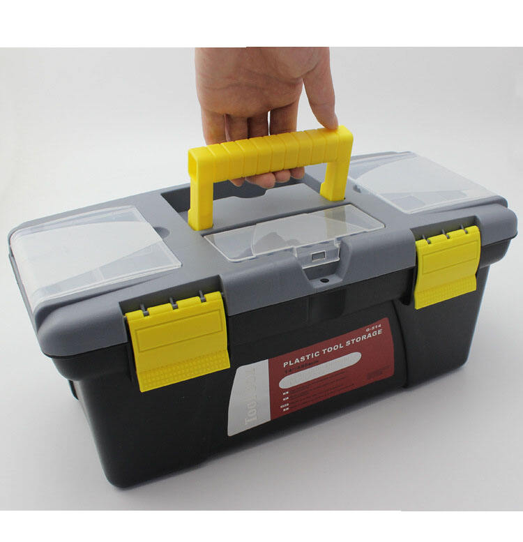 Wholesale Custom Plastic Construction Waterproof Tool Storage Box/Plastic Portable Tool Box manufacture